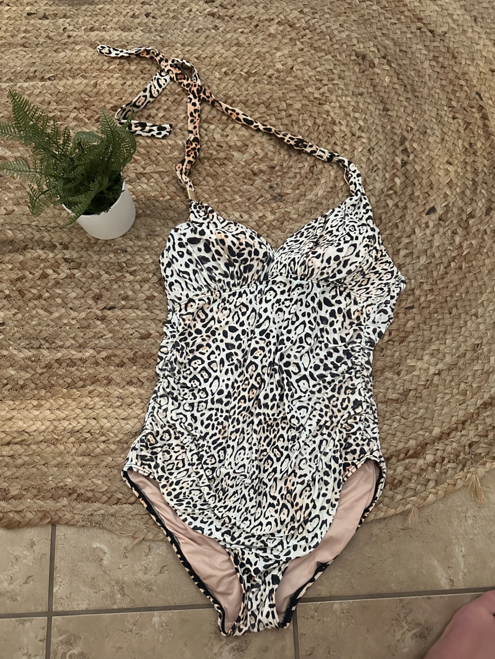 VS LEOPARD ONE PIECE SWIMSUIT